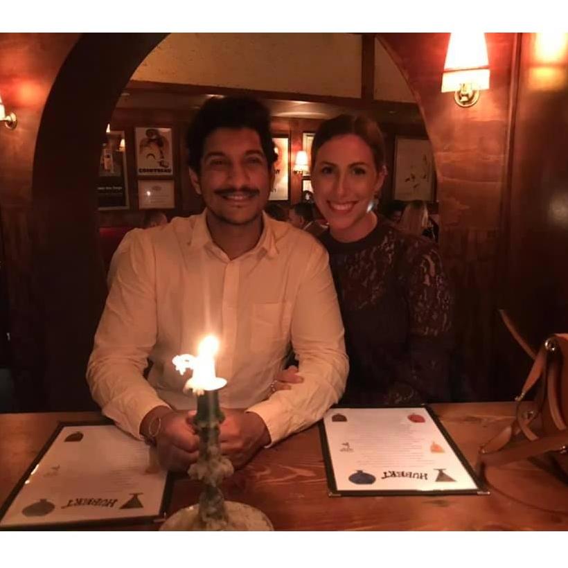 Our favorite dinner ever at Hubert in Sydney, Australia in 2019.