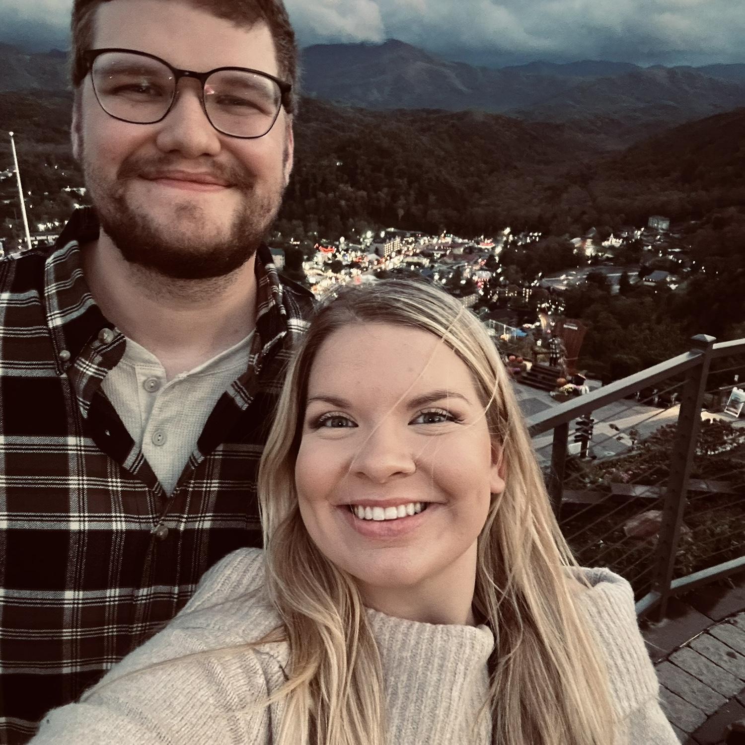 On the mountains together