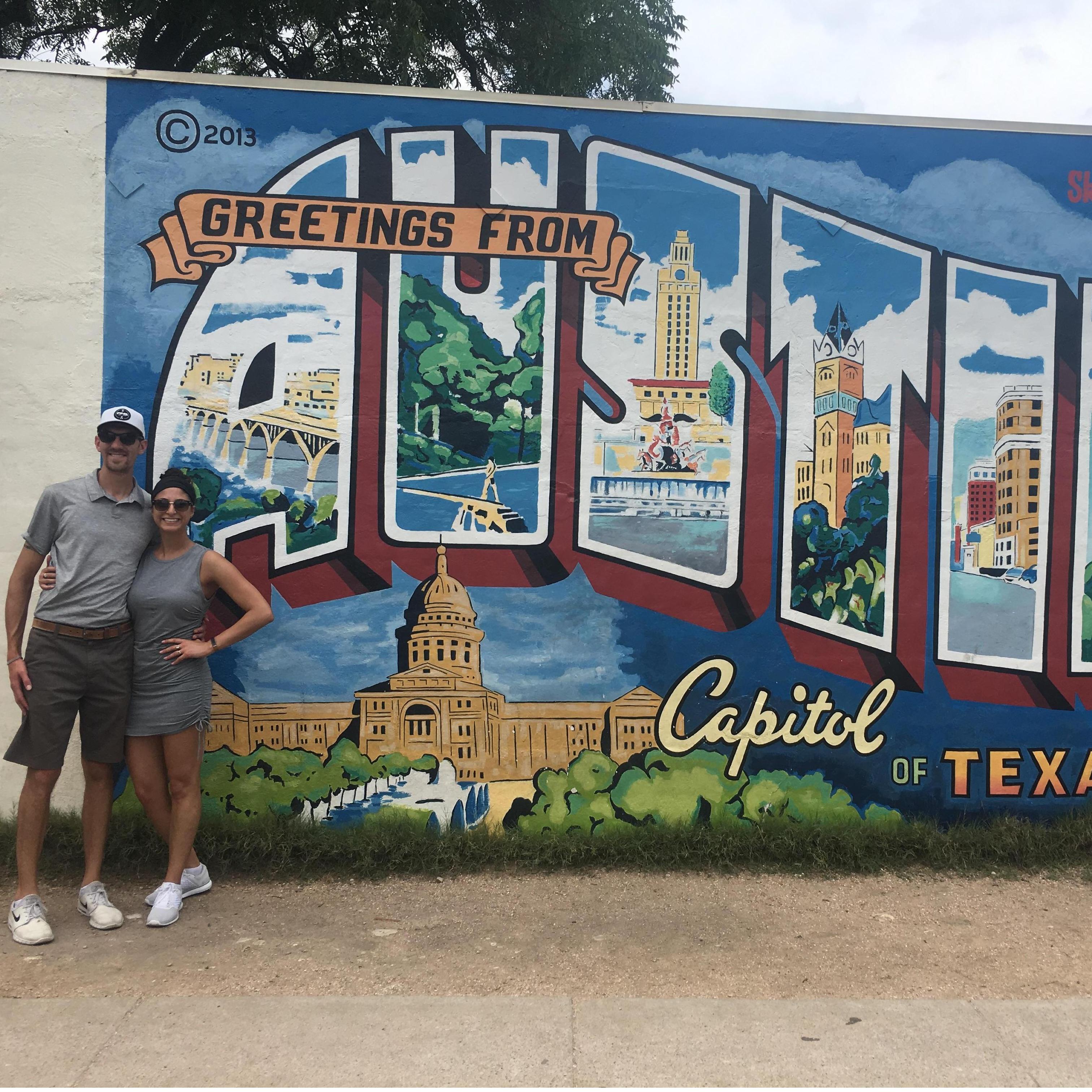 Austin Texas for Mia and Thomas’ wedding.