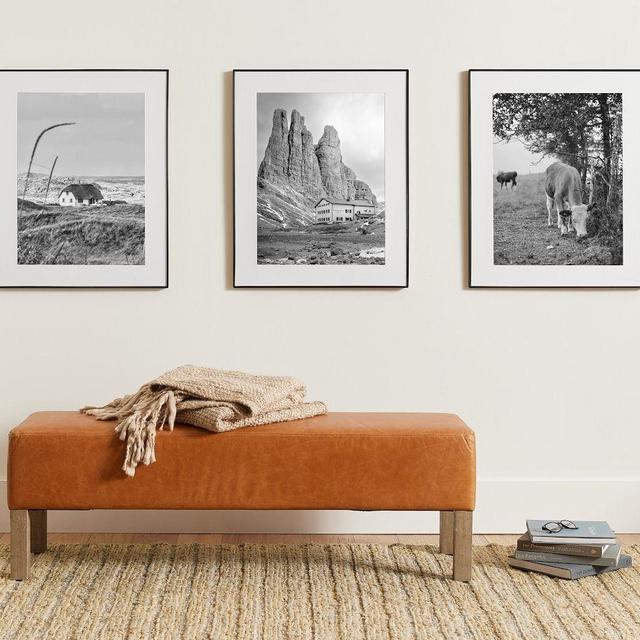 Stowe Modern Metal Frame, S/3, 24"x30" (18"x24" Opening) - Black