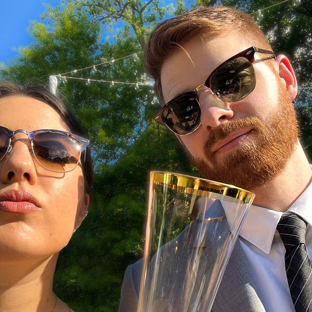 Raleigh, NC | When we're not outdoors, we do love to clean up nice. Get ready for our wedding, because we're known for not leaving the dance floor until the bitter end.