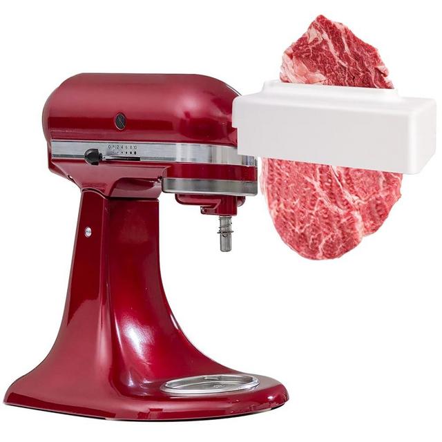 Meat Tenderizer Attachments for KitchenAid and Cuisinart Stand Mixers, Accessories and Attachhments for Kitchen Aid with Sturdy Stainless Steel Gears Accessories