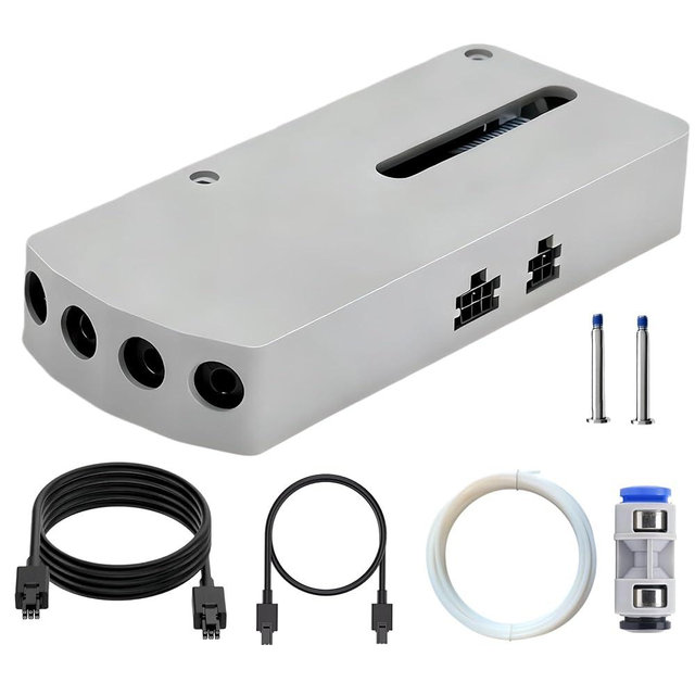 AMS Hub - AMS Filament Buffer 4-in-1 for Bambu Lab X1,P1P,P1S,H2D 3D Printer, Compatible with Bambu Lab AMS, AMS 2 Pro & AMS HT, Enables up to 16 Colors with 4X AMS Units