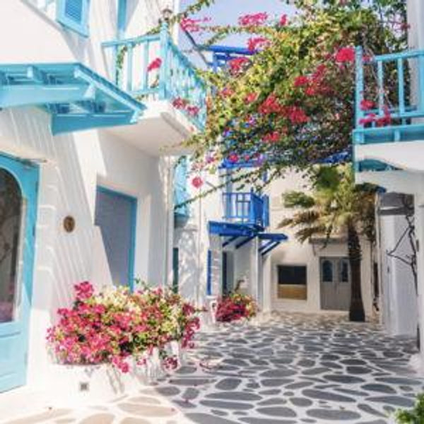 Espresso and gelato stops around Mykonos