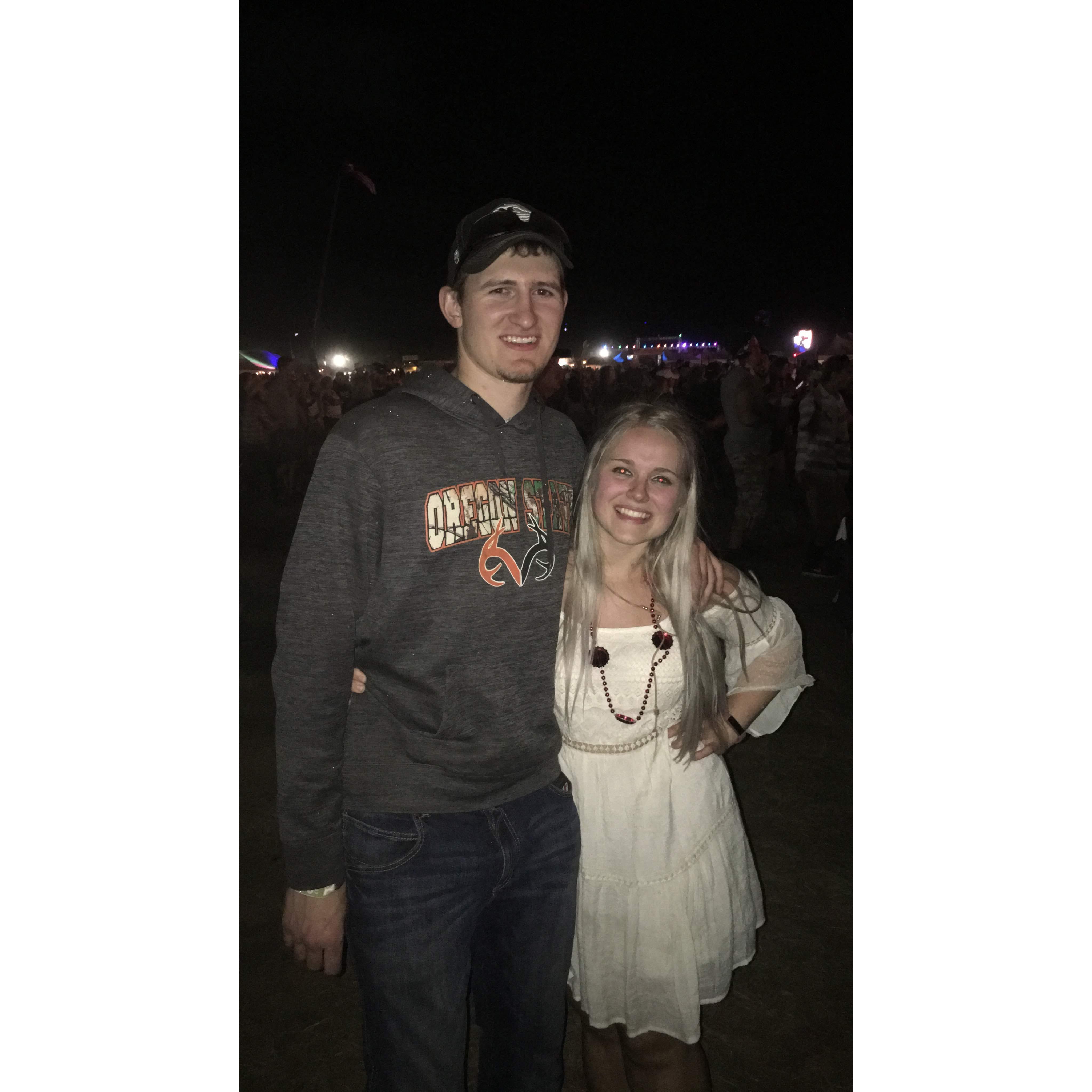 Country Music Festival with friends!