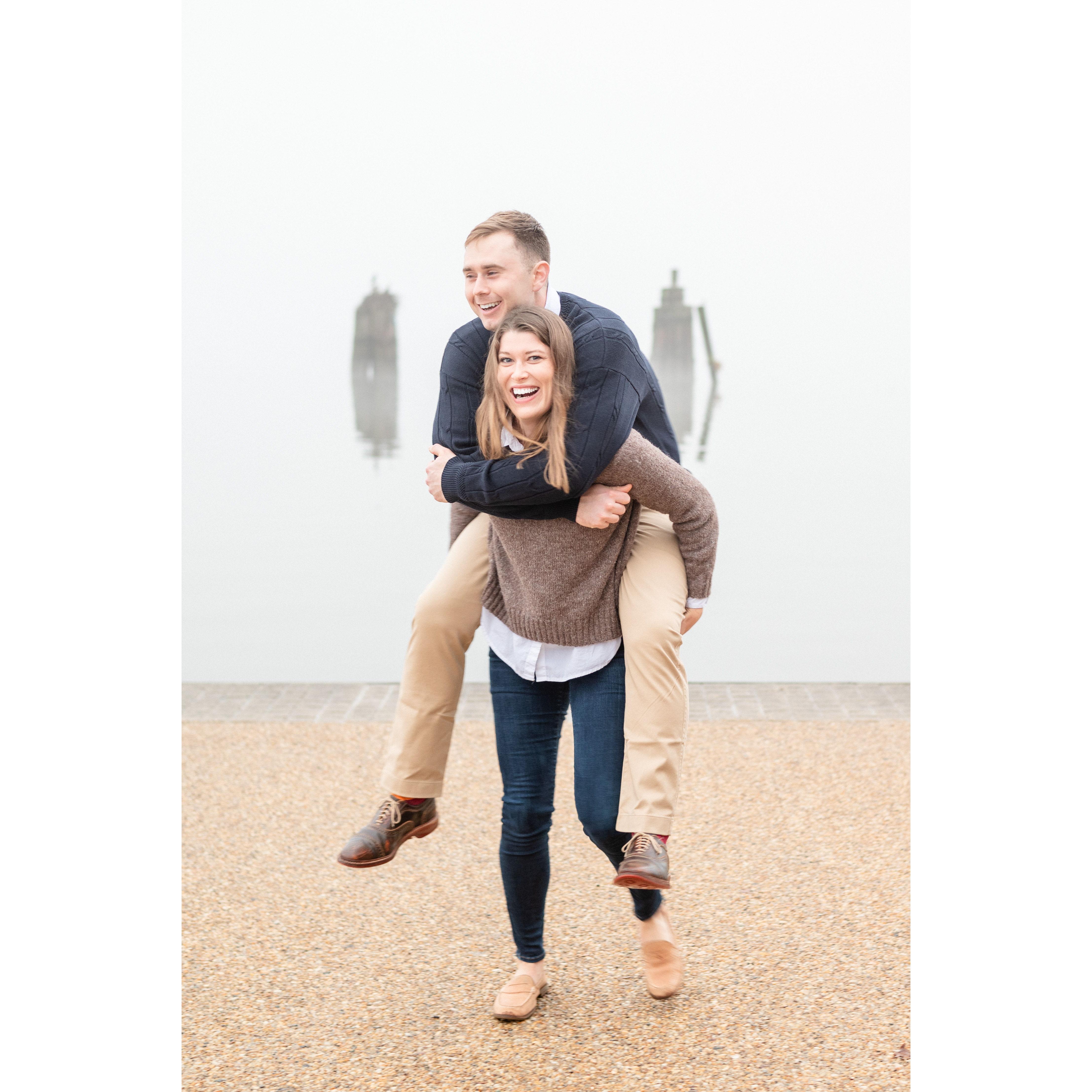 We are obviously a very serious couple who does not like to have any fun