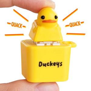 Quackeys: A quacking fidget toy that doubles as a keycap!