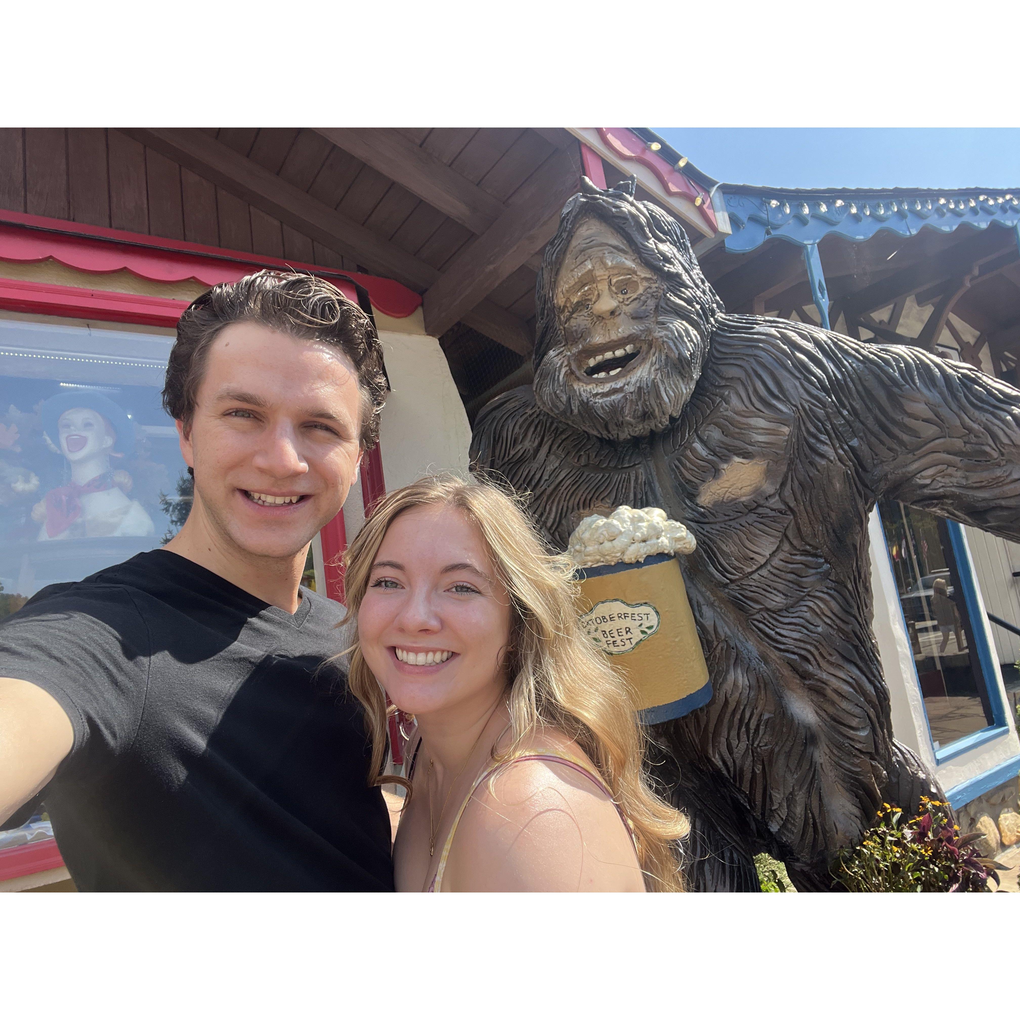 2024 - A run-in with Sasquatch in Helen, GA.