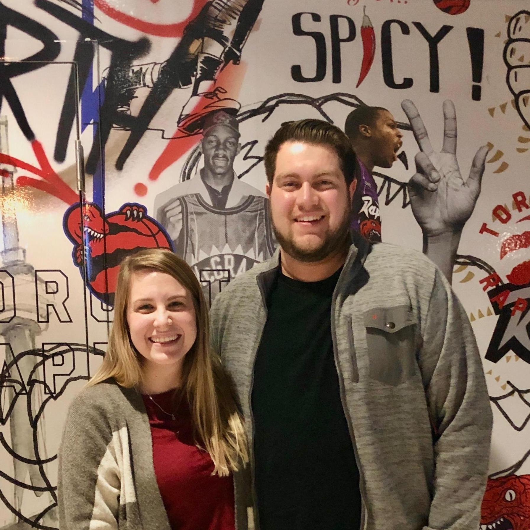 A Raptors game was a must while visiting Toronto! We spent a lot of time at ScotiaBank Arena that trip!