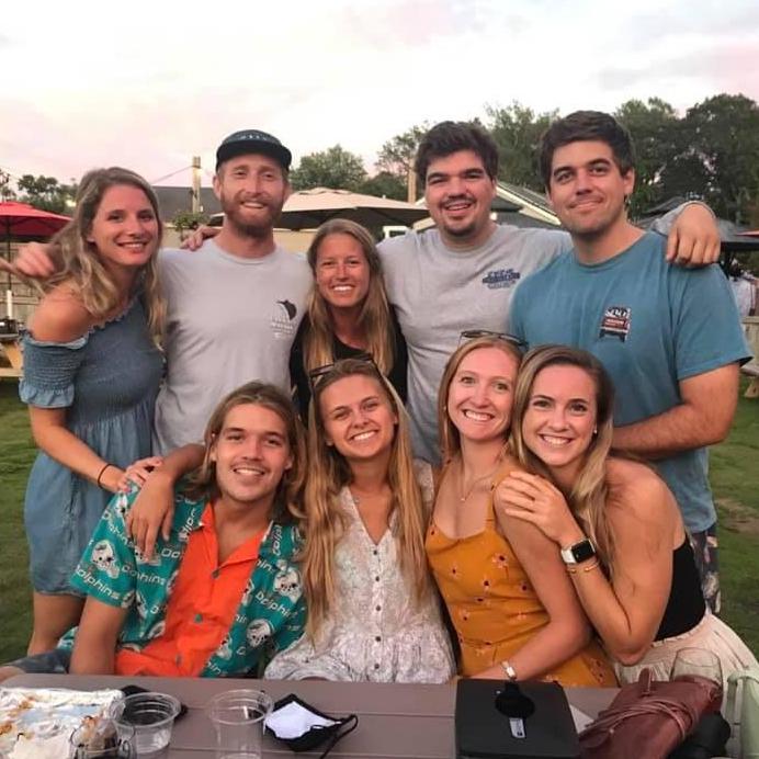 Some of our best friends and family at Burley