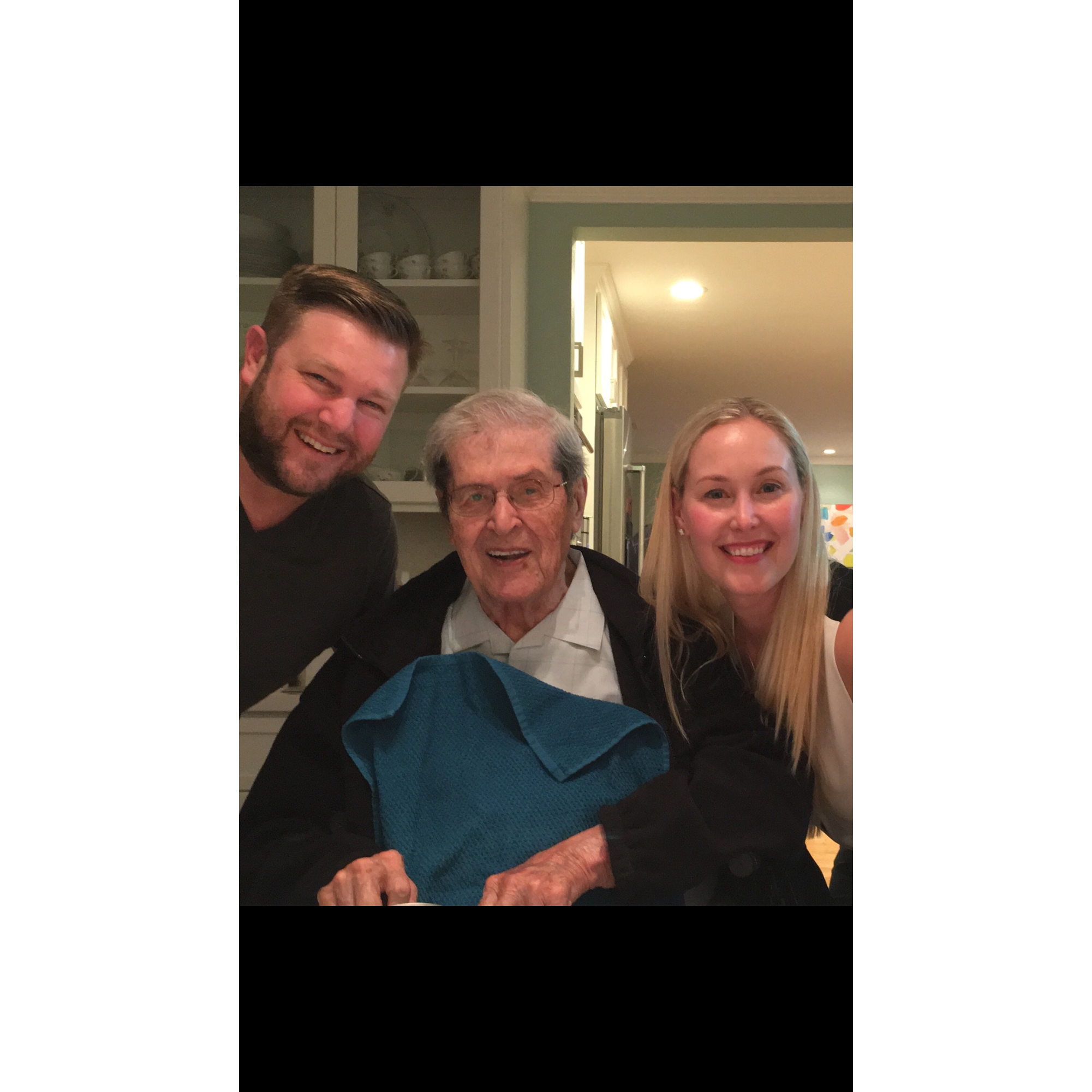 With Alison's Grandpa - 2018