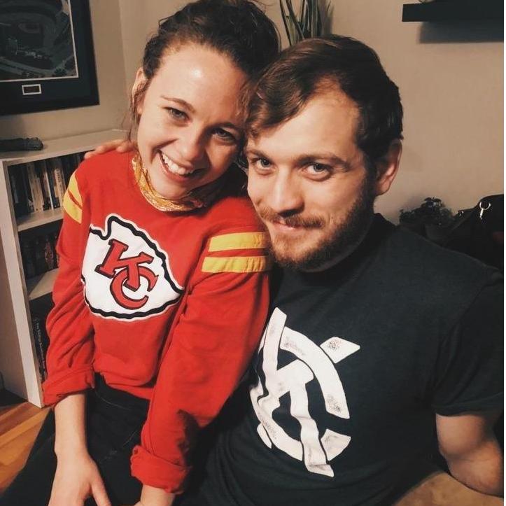 Celebrating them Chiefs and (hopefully) instilling a little KC love into Nick.