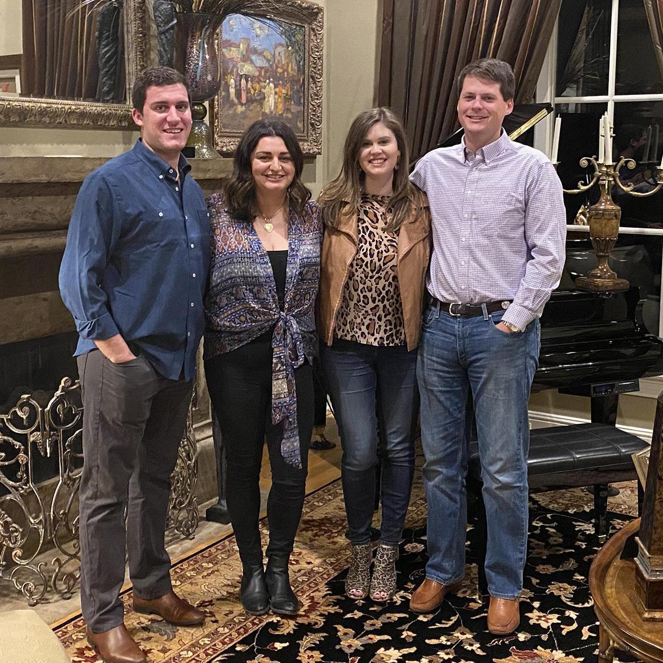 Hanging with friends, Rachel and Will Parks, in Nashville! February 2020.
