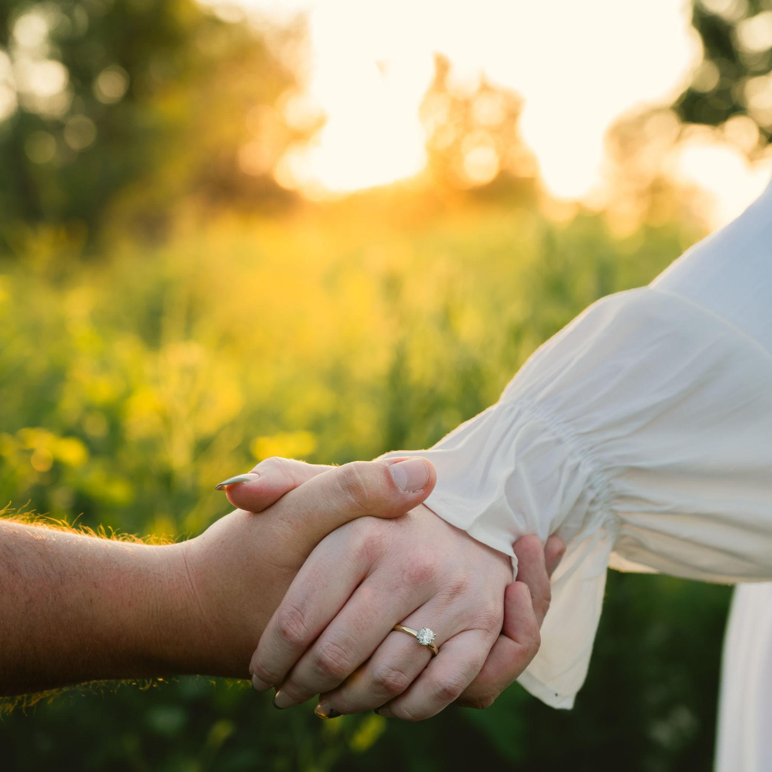 Engagement photo shoot with our wedding photographer!