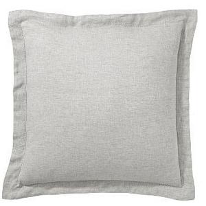 Belgian Flax Linen Sham, Euro, Flagstone
