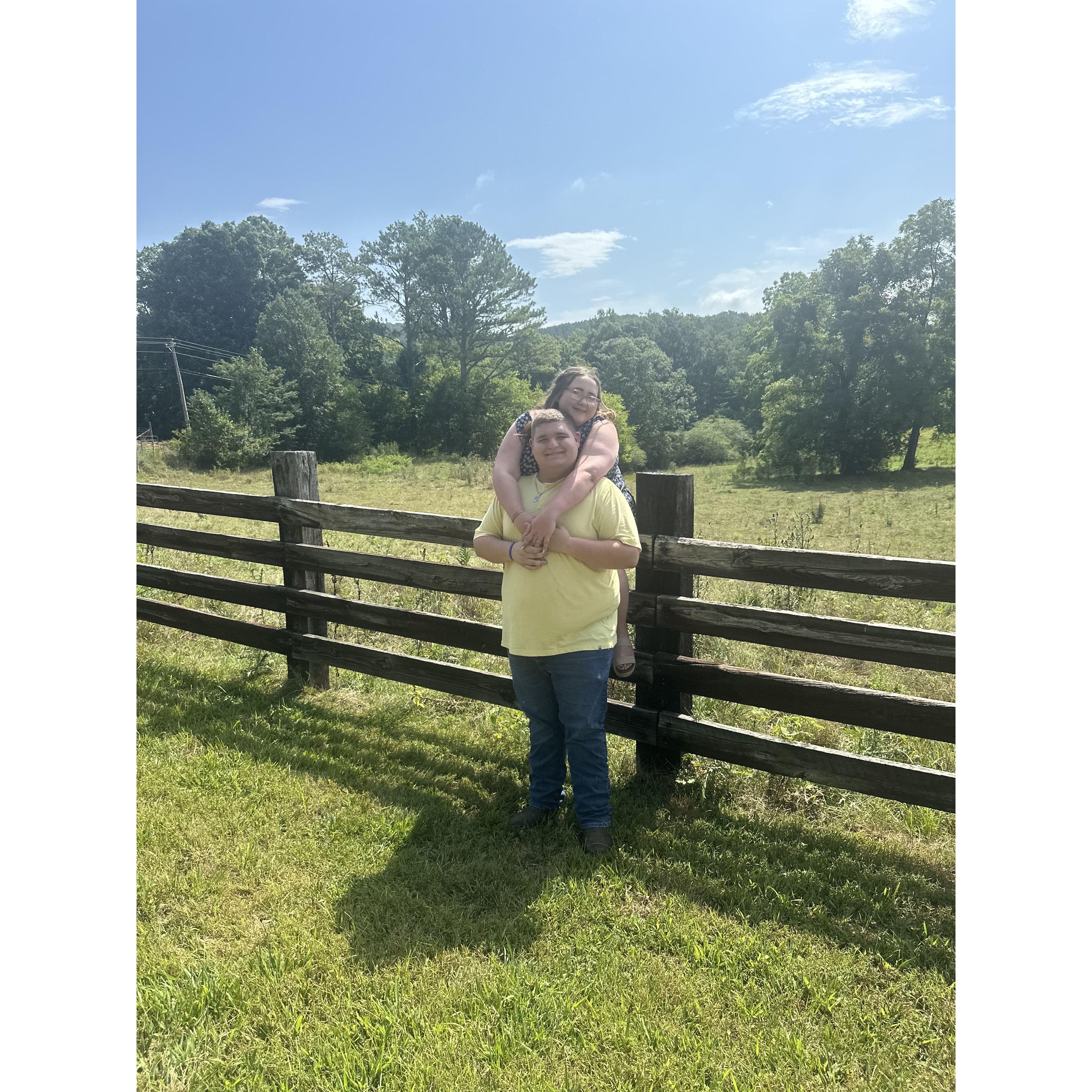 One of our first engagement shoots