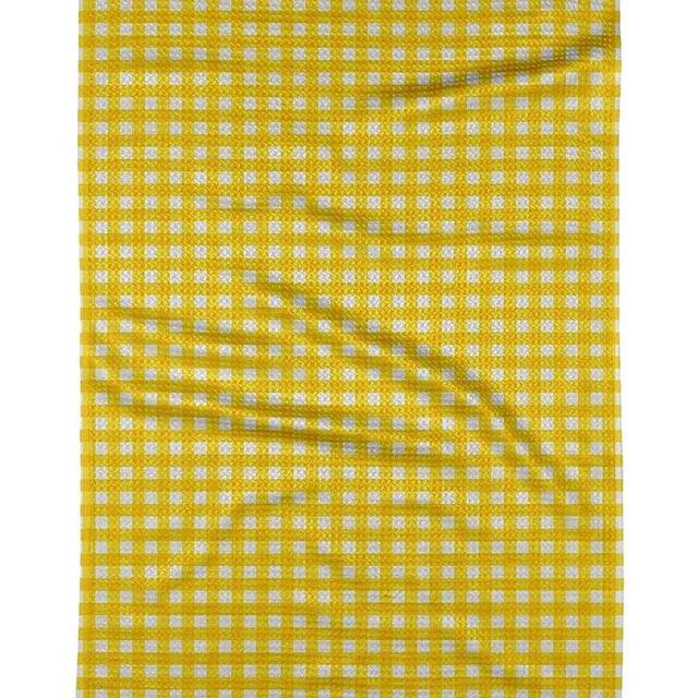 GEOMETRY Kitchen Towels - Quick Dry Microfiber Cloth Dish Towels for Kitchen Drying - Premium Quick Dry Towel (Spring Picnics, 1-Pack)