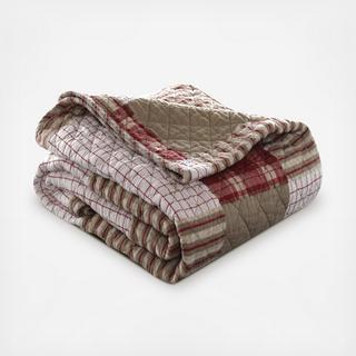 Camano Island Plaid Throw