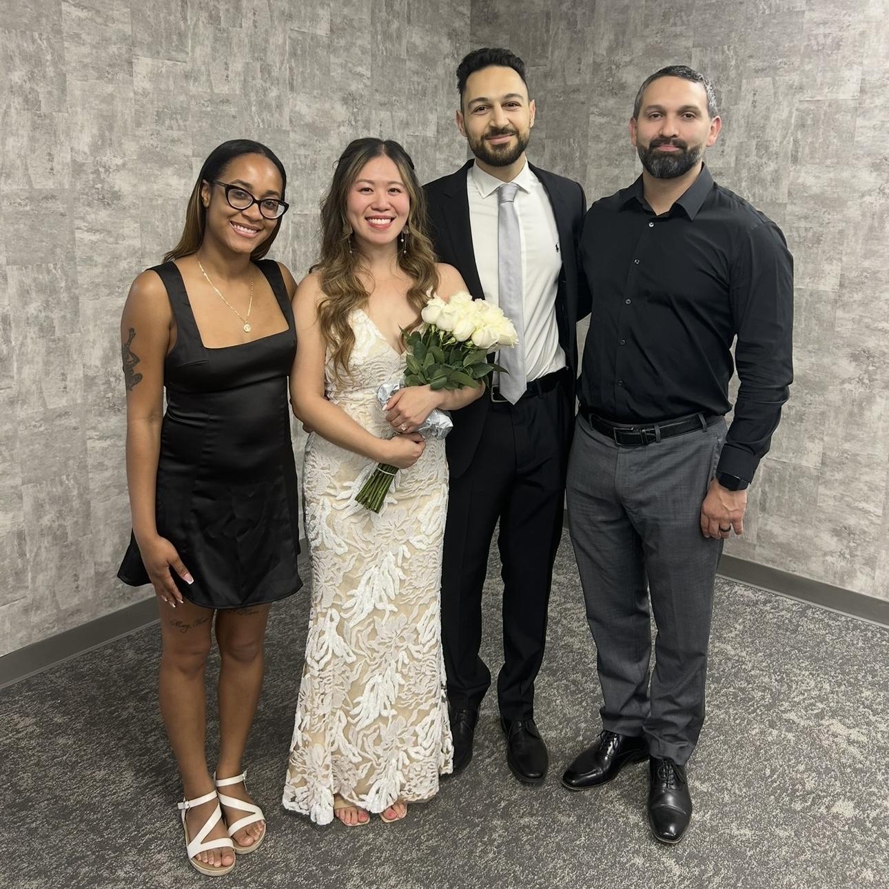 Aliyah, Alison, Stely and Abraham