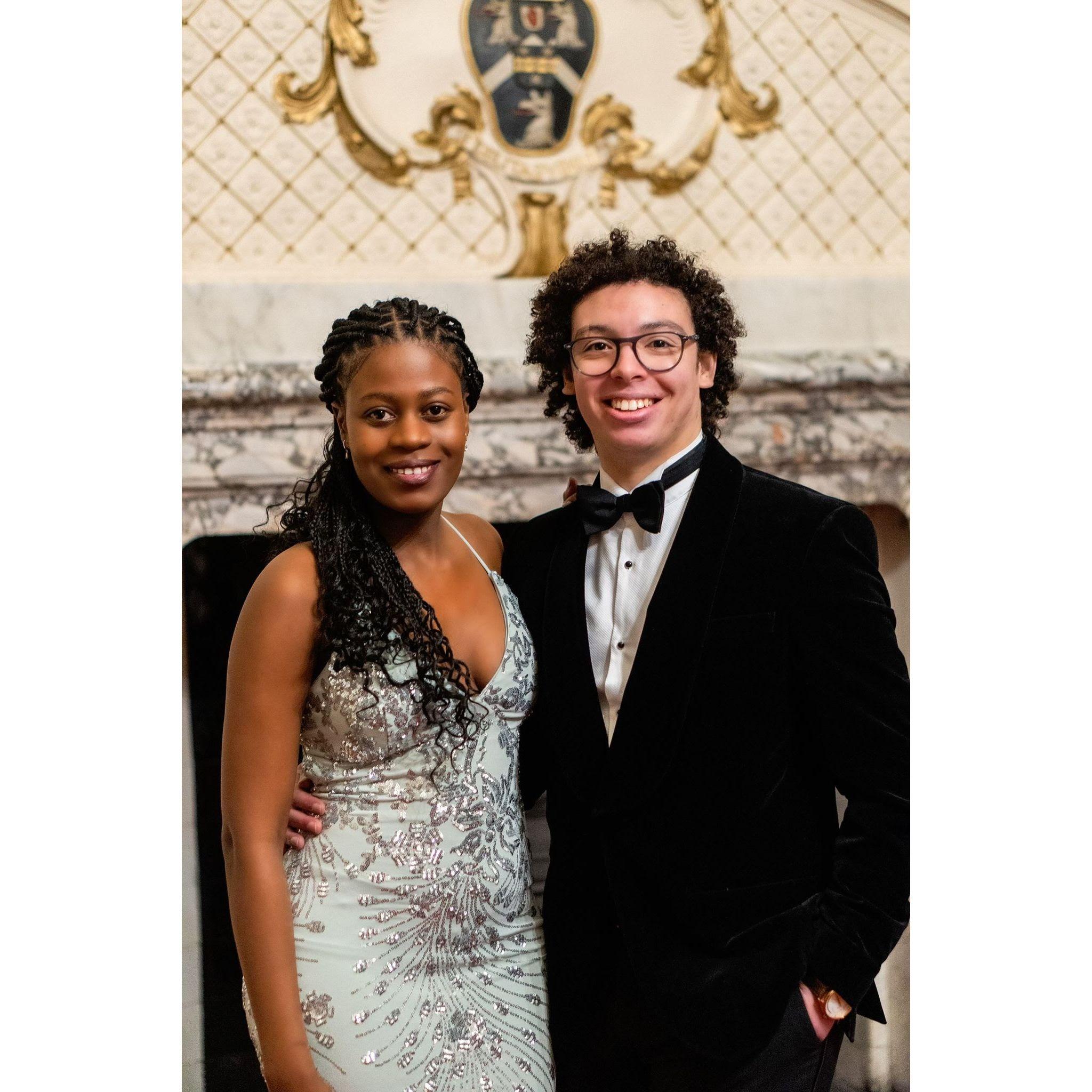 Gates gala together