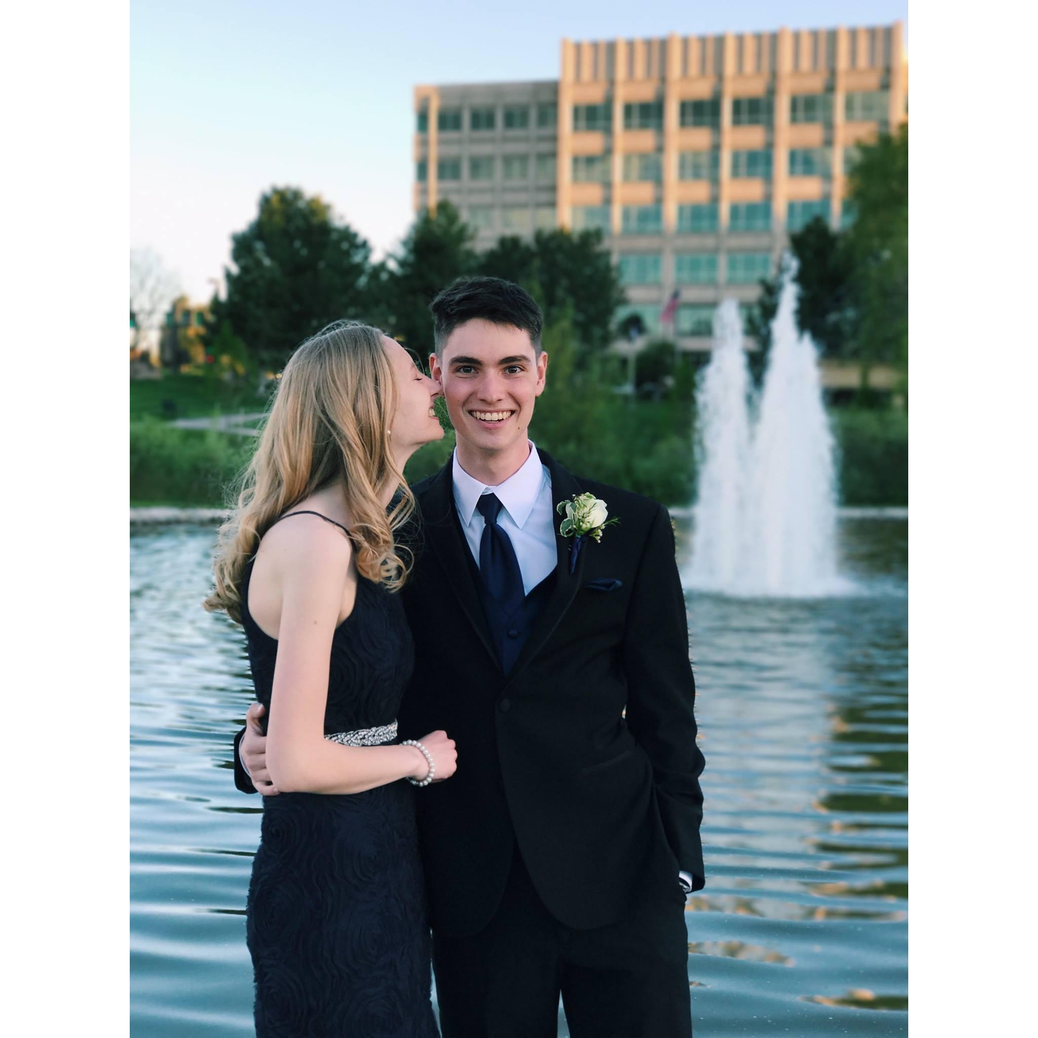 Senior prom, May 2017