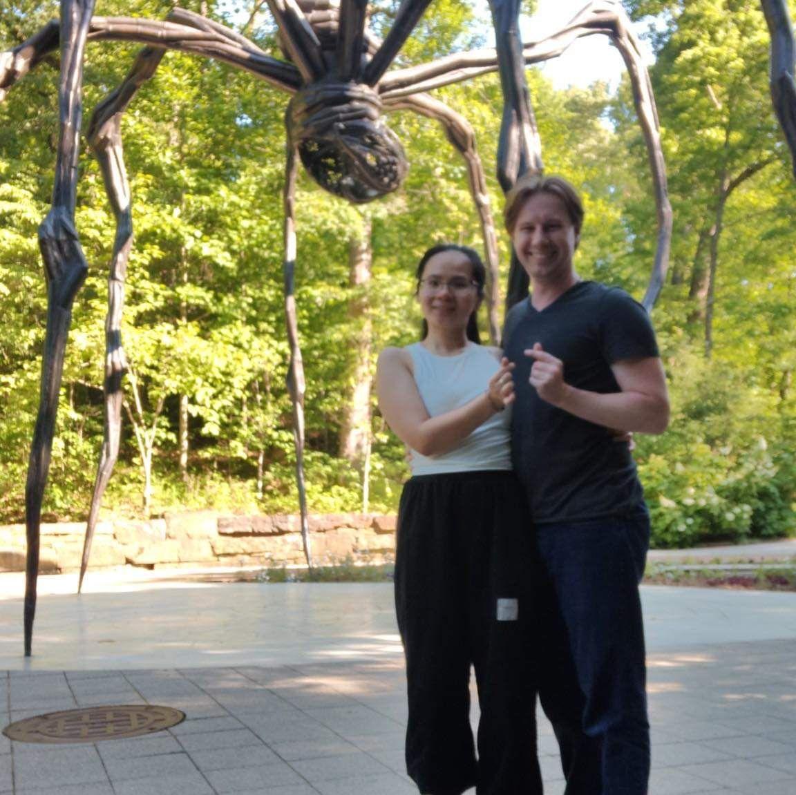 First time make " a love sign" together, one year for dating