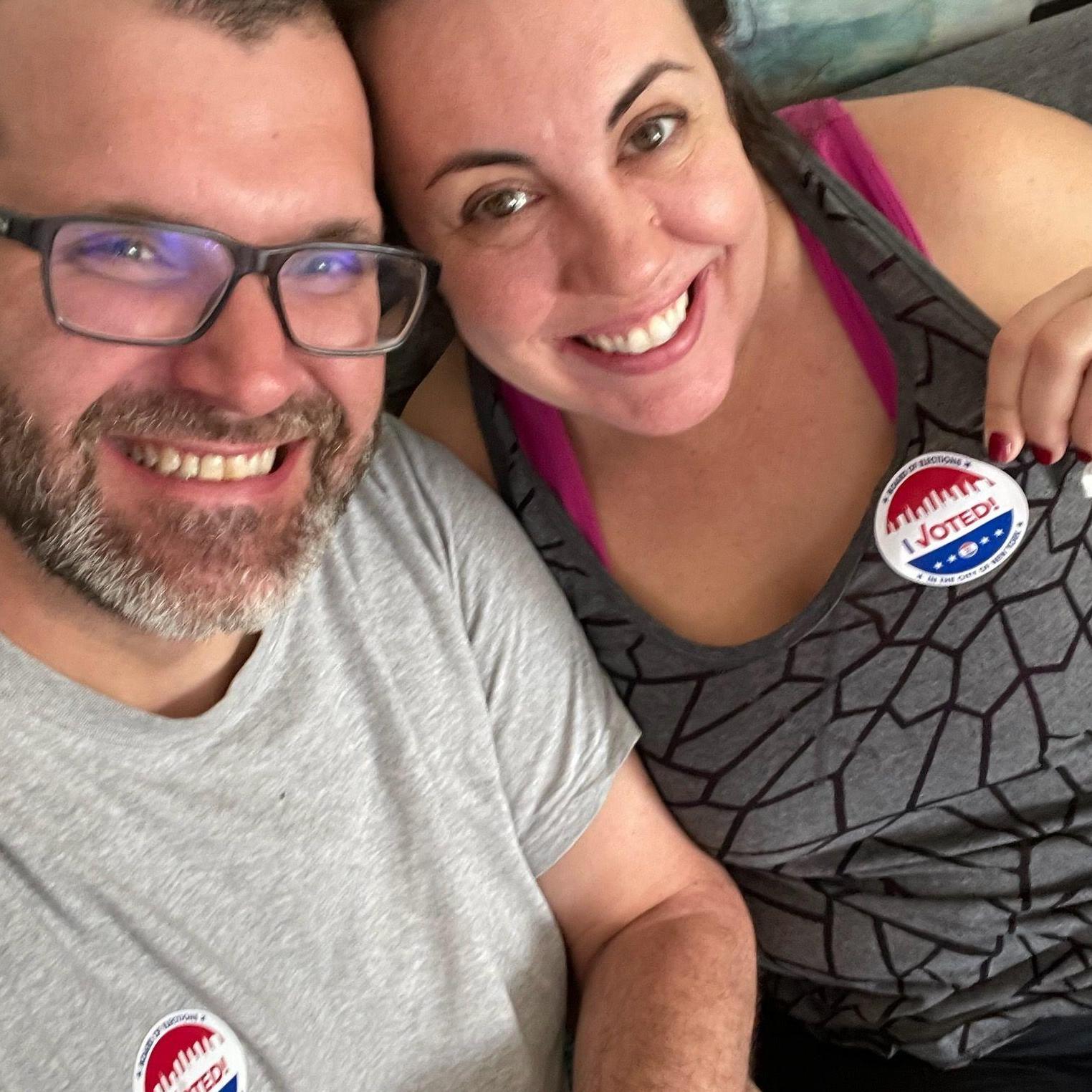 The couple that votes together, hopes together