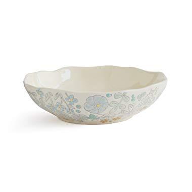 Dorotea Hand Painted Vegetable Serving Bowl, 10.5-Inch