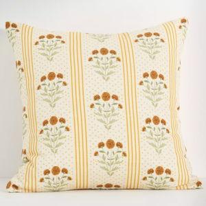 Mira Cotton Woven Printed Floral Pillow