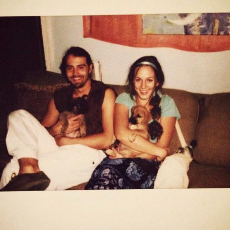 First photo together - Halloween 2014