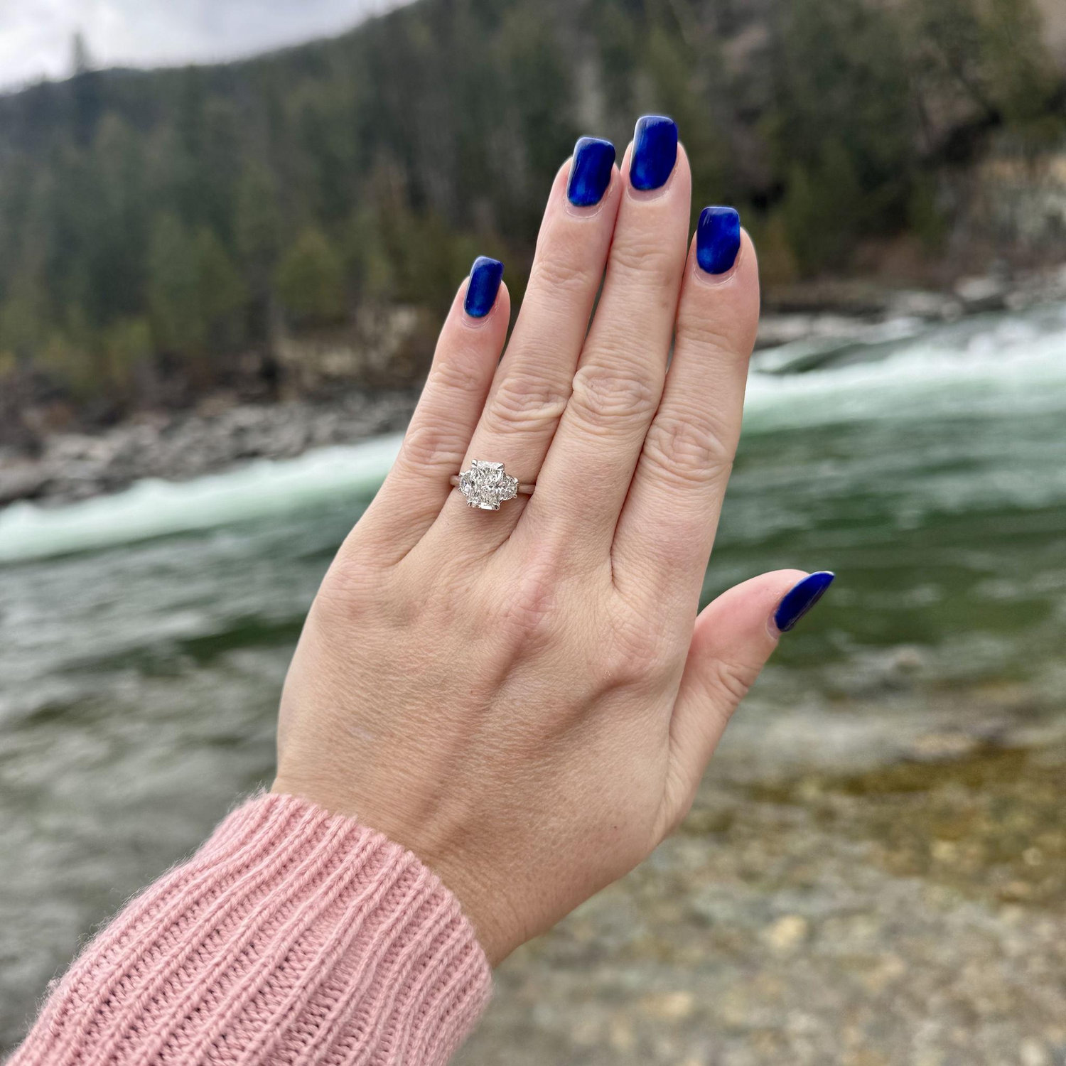 He did REALLY well on the ring, it's perfect!