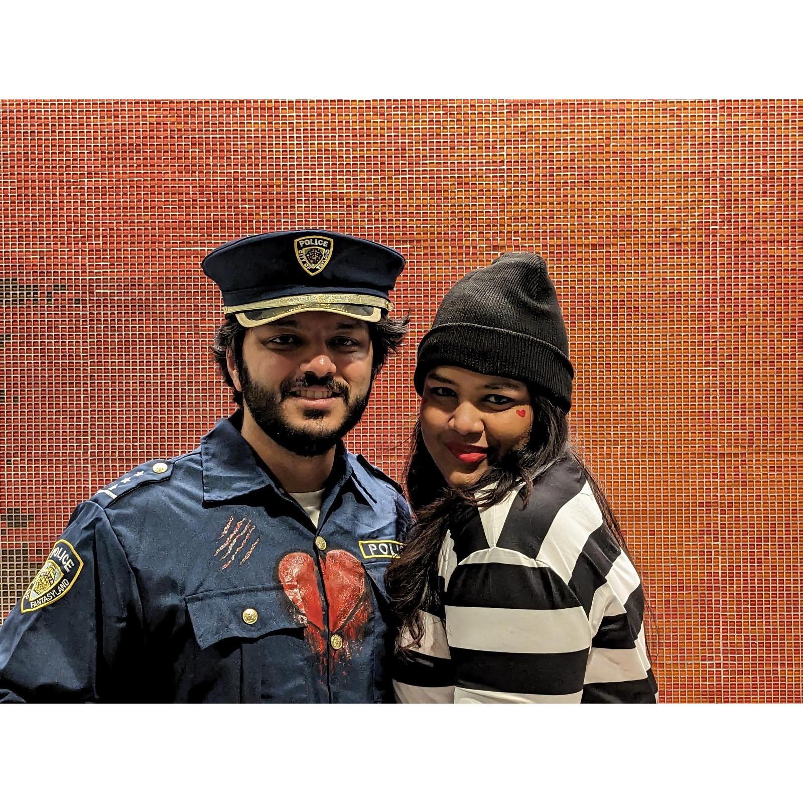 Our first Halloween together