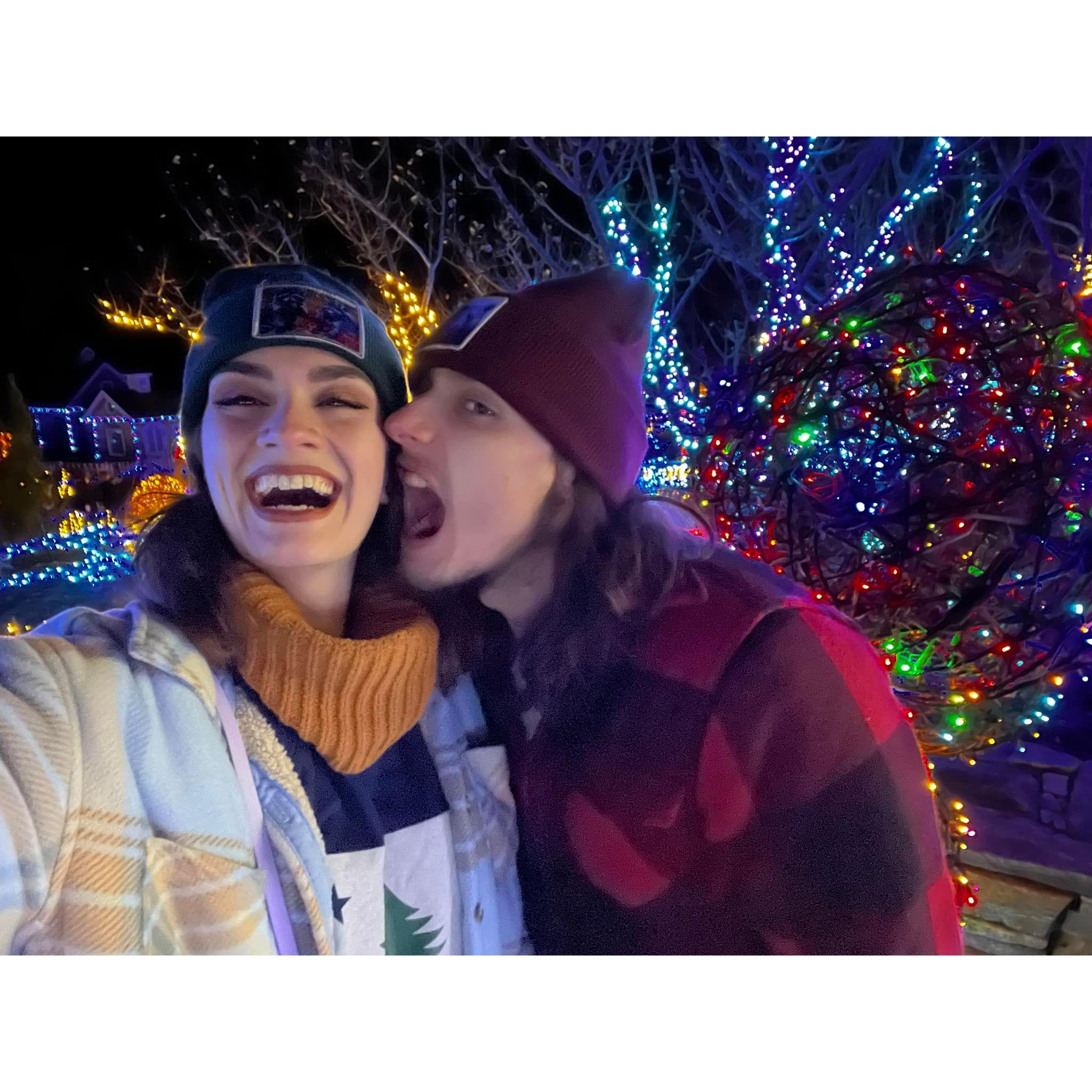Goofing at the Botanical Gardens