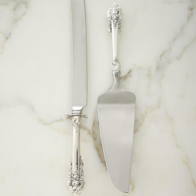 Wallace SilversmithsGrande Baroque 75th Anniversary Cake Serving Set