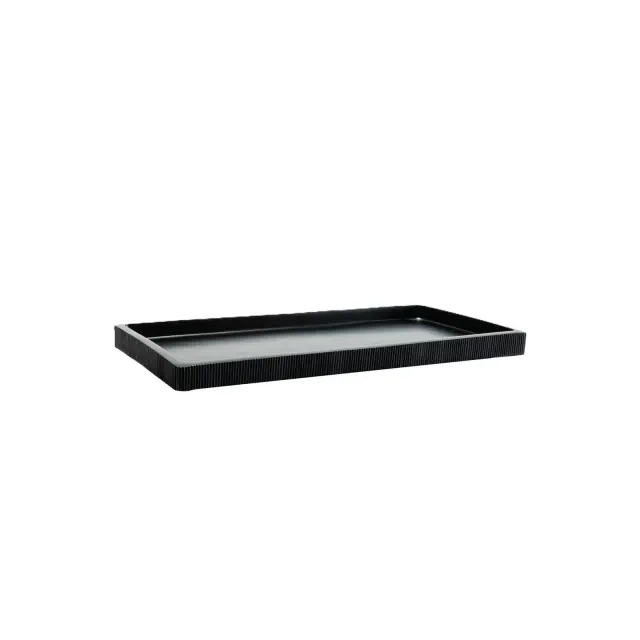 Moda at Home Fitzroy Resin Bathroom Tray Black