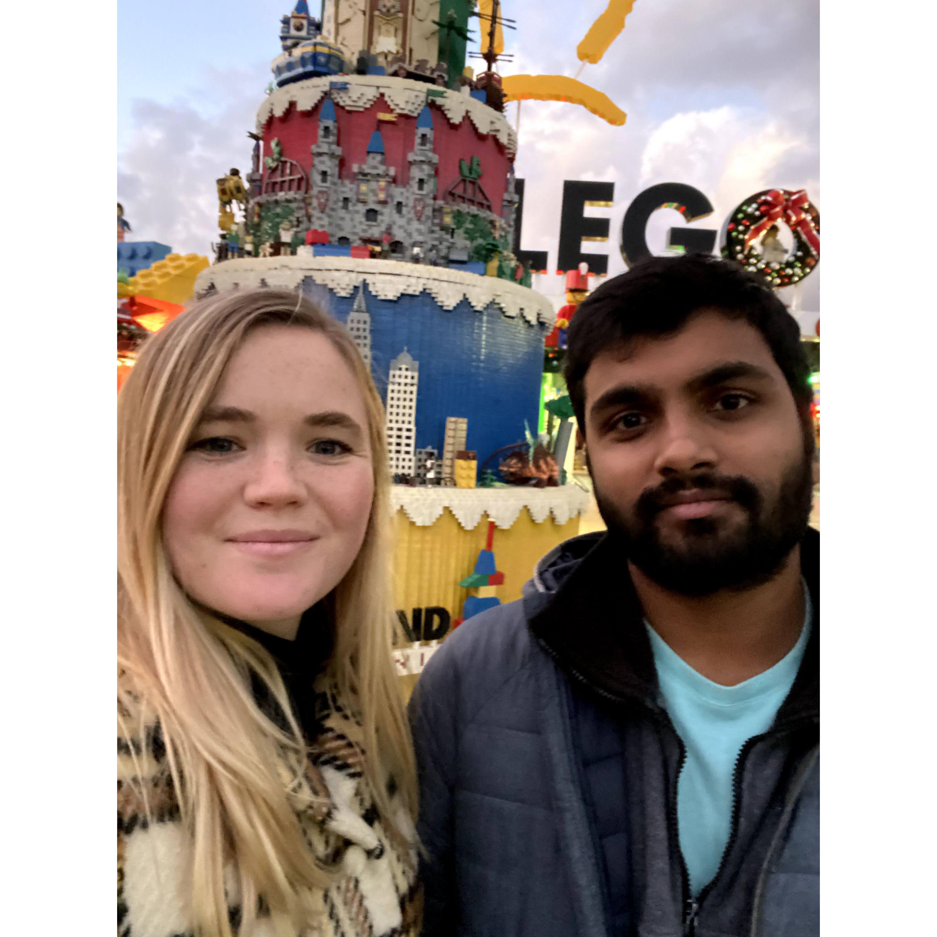 first theme park, legoland (lol) thanks to my USC student discount (nov 2018)