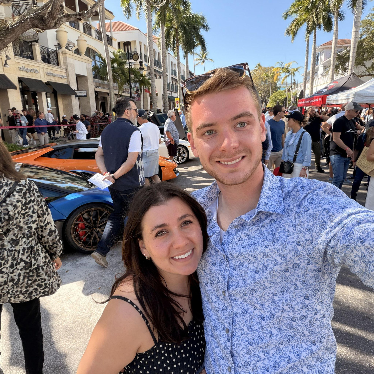 Nothing can beat some sun and supercars. THishis Blayne's favorite car event of the year, Naples' Cars on 5th car show.