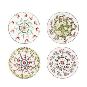Set of 4 Dessert Play Plates Story 1