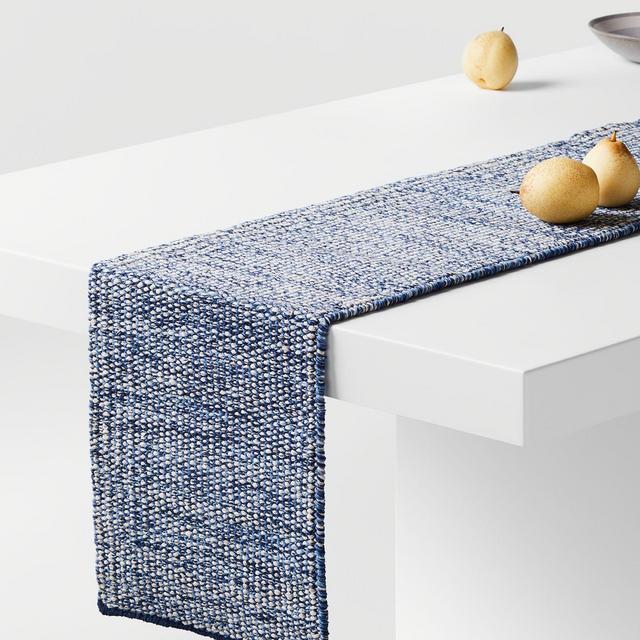 Tinge 90" Blue Table Runner