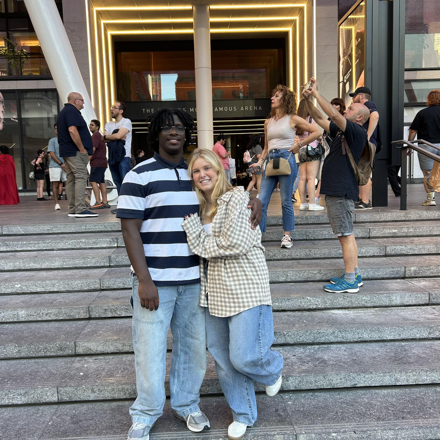 Blythe's first time ever in NYC.