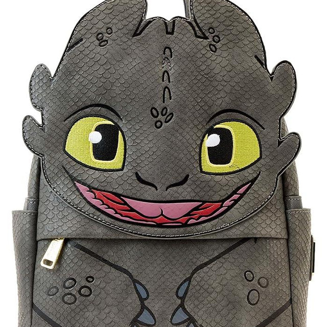Loungefly How to Train Your Dragon Toothless Cosplay Mini Backpack