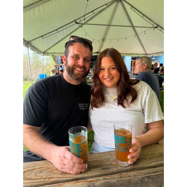 Celebrating Kait's 25th birthday with some good beers at swamp!
