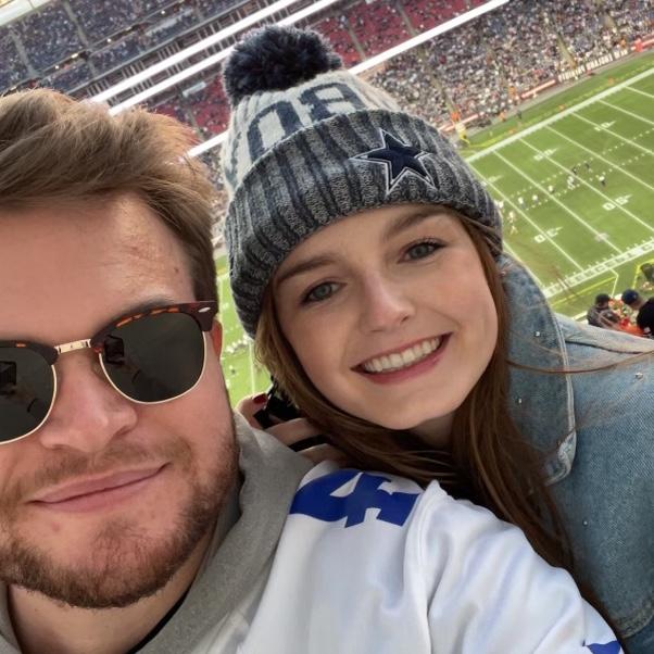 Our first trip together - Boston for the Patriots/Cowboys game October 2021