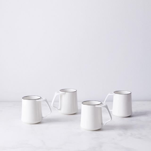 Dansk Kobenstyle Porcelain Mugs - Set of 4