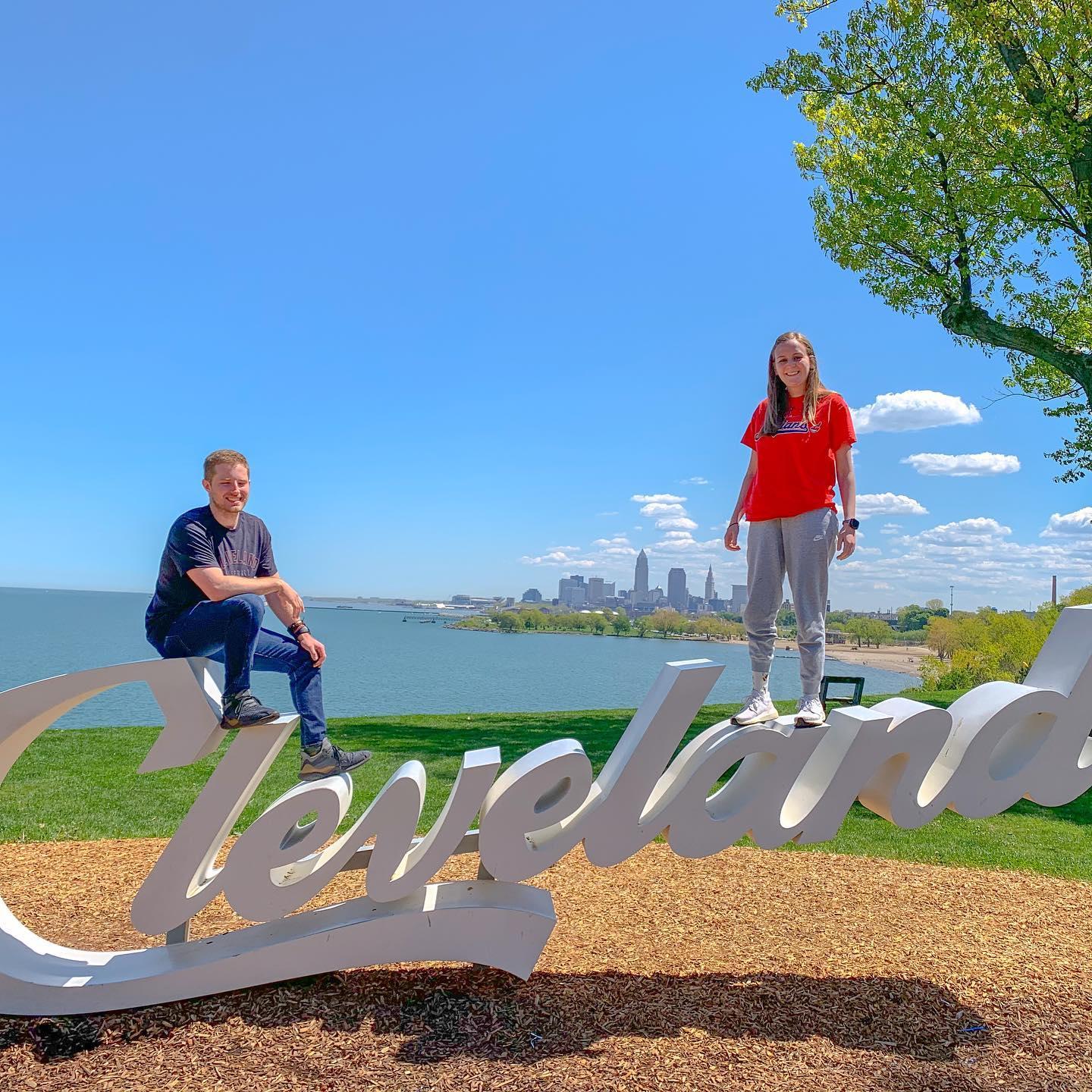 Zane's first time in the beautiful Cleveland, Ohio!