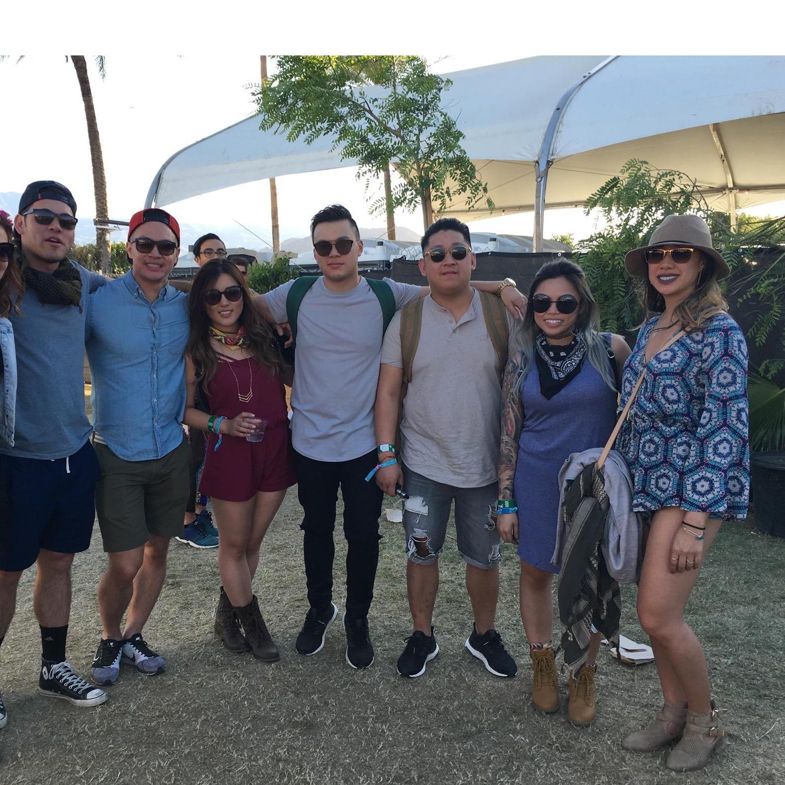 Coachella 2016
included are GM Mike N and GM Mike V