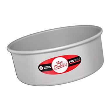 Fat Daddio's Prd-93 Anodized Aluminum Round Cake Pan, 9 X 3, Silver :  Target