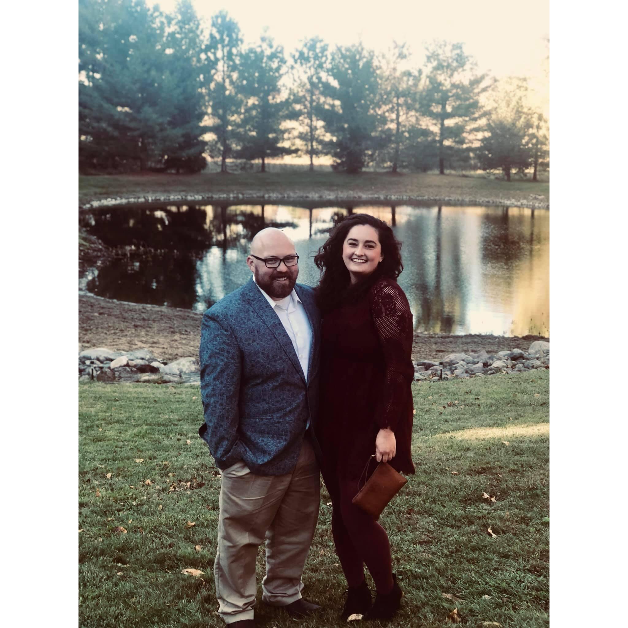 Our first wedding date! 
- 10/13/2018 -