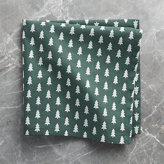 Woodland Trees Napkin