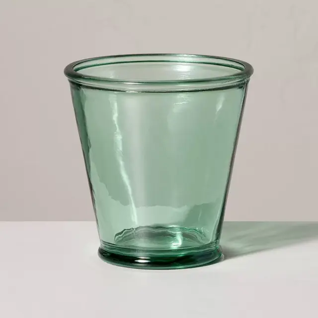 7oz Recycled Glass Tumbler Green - Hearth & Hand™ with Magnolia